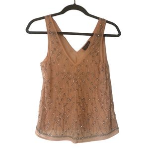 Gorgeous Beaded Topshop Top Size 4